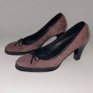 Aerosoles Purple Suede Heels